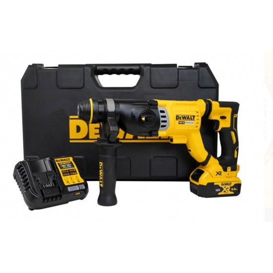 Dewalt DCH133NT + 2 Adet 5 Amper Akü + Şarj Aleti Set
